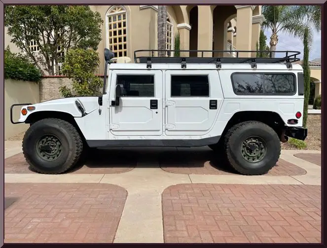 Large SUV with roof rack